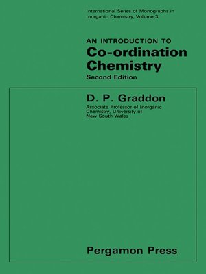 cover image of An Introduction to Co-Ordination Chemistry
